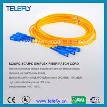 Sc Fiber Optic Jumper, Sc Jumper Kabel